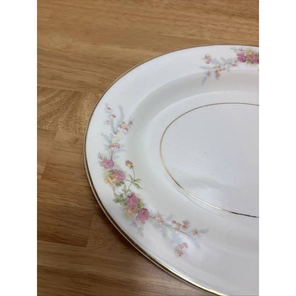 Vintage Harker Sweetheart Rose (Gold Verge) 12
